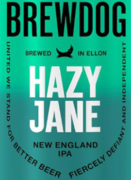 Brewdog hazy jane logo